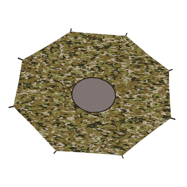 Cubierta para sombrilla de trampolín, dosel resistente para patio de , interior y exterior Diámetro 10 pies