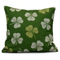 thumbnail image 2 of Simply Daisy 16" x 16" Lucky Holiday Floral Print Pillow, 2 of 2
