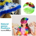 thumbnail image 4 of Light Pink 600pcs Colorful Feathers 20 Colors Craft Feathers 3-5 Inches Assorted Rainbow Colors Feathers for Kids Handmade Wedding DIY Decorations Natural Feather, 4 of 8