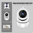 thumbnail image 6 of PENGXIANG Wireless Camera, 1080P HD WiFi Pet Camera Baby Monitor, Pan/Tilt/Zoom IP Camera for Elder/Nanny Security Cam Night Vision Motion Detection 2-Way Audio Cloud Service Available Webcam White, 6 of 7