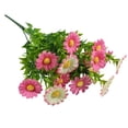 thumbnail image 2 of Artificial Daisies Flowers, Fake Silk Daisy Small Flower Decor, Faux Plastic Stems Bushes Greenery Bundles for Indoor Outdoor Verandah Wedding Spring Decorations, 2 of 4