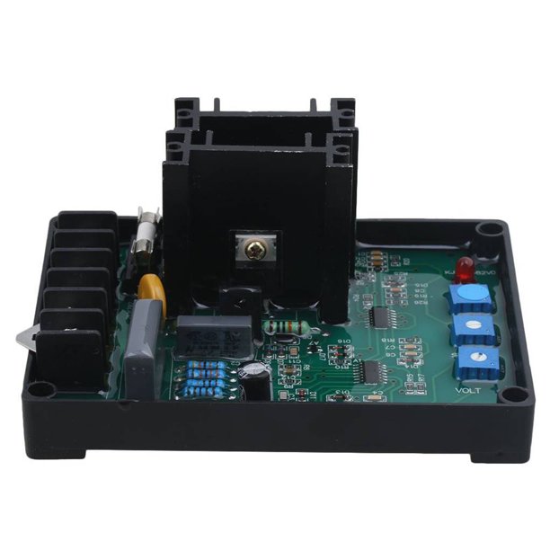 Riwesomey Accesorio de generador de módulo regulador de voltaje automático GAVR-8A/12A/15A/20A 50-60Hz Artesanía 12A