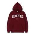 thumbnail image 3 of Sudaderas con capucha de la ciudad de Estados Unidos de Nueva York para hombre y mujer, sudaderas con estampado de letras a la moda, 3 of 5