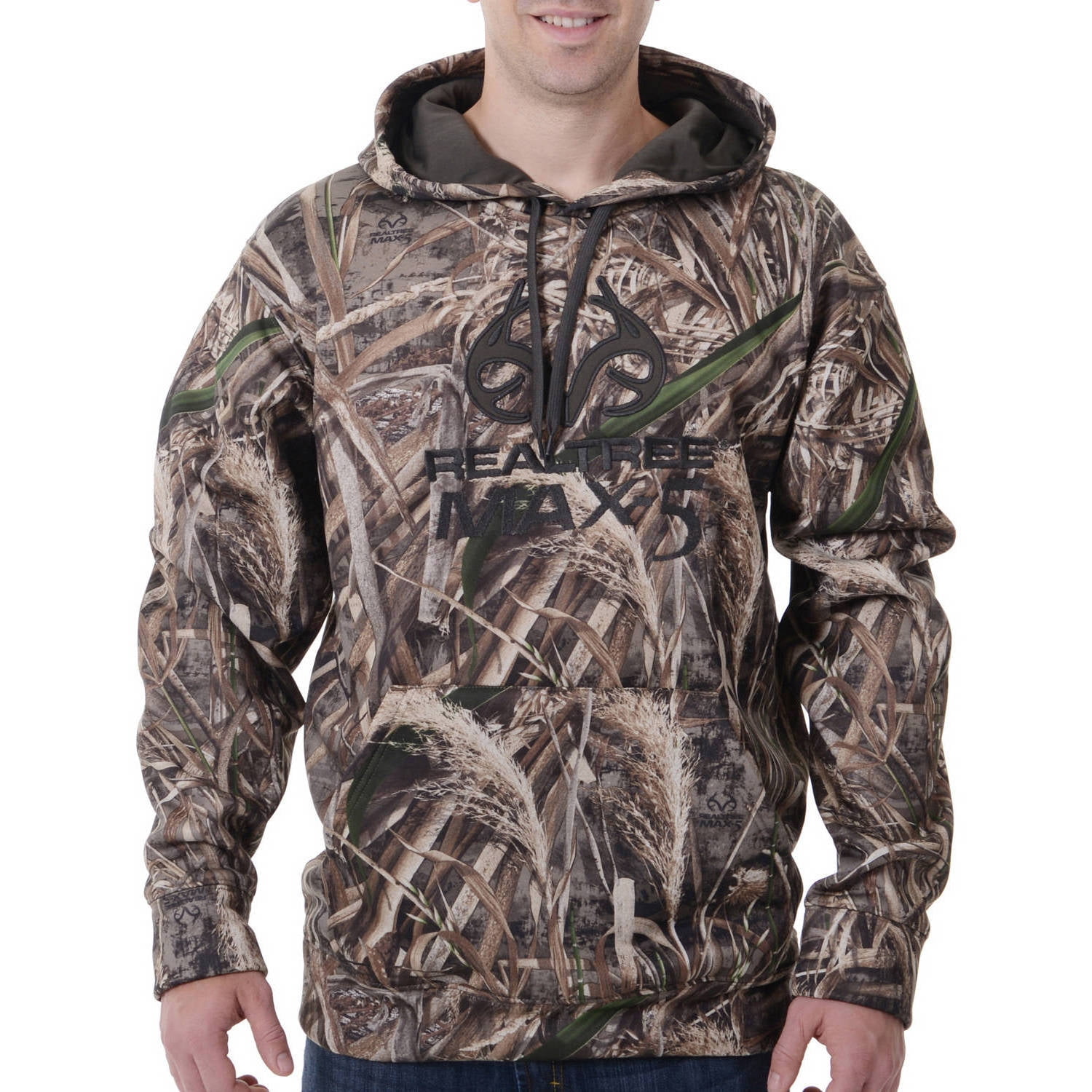 Mossy Oak - and Mossy Oak Mens Camo Performance Pullover Fleece Hoodie ...