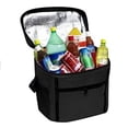thumbnail image 2 of Bolsa aislante para bolsa de hielo, tela Oxford fuerte, refrigeración, protección contra el calor, caja Bento de viaje, bolso de mano, 27cm x 17cm x 24cm, 2 of 6