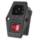 thumbnail image 1 of Interruptor, Toma Corriente, Porta Fusible 10a, Iec 320 C14, 1 Pieza, 1 of 4