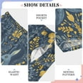 thumbnail image 6 of FORMRS Kids Pajama Pants with Pockets Size 9-10Y Boys Lounge Sleep Bottoms, Yellow Forest Pattern, 6 of 8