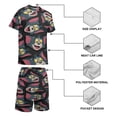 thumbnail image 4 of Tom And Jerry Boys Girls Short Sleeve Mesh T-Shirt And Shorts Outfit Set Summer Clothes Set for Kids, 4 of 8
