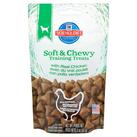 Hill's Science Diet Soft & Chewy Training Dog Treats, 3 oz