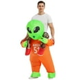 thumbnail image 7 of GOOSH 72 inch Alien Halloween Costume for Adults, Blow Up Alien Costume Adult Alien Costume, Funny Men Women Unisex Blow Up Halloween Costumes for Halloween Holiday Party Cosplay, 7 of 7