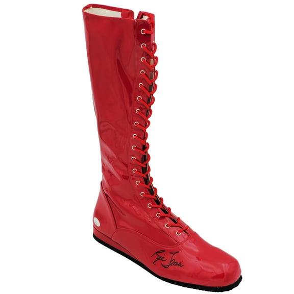 Ric Flair Autographed Red Right Footed Boot WWE JSA 228114