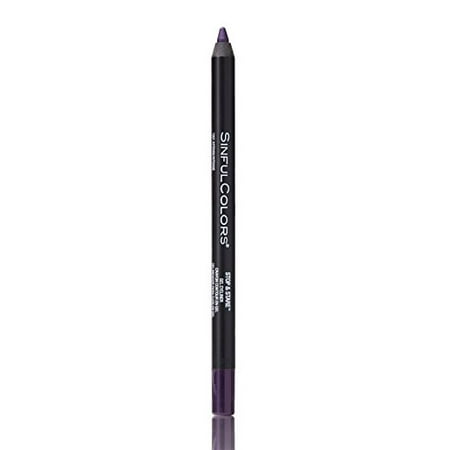 SinfulColors Stop & Stare Gel Eyeliner in Provocative, Blue Pencil