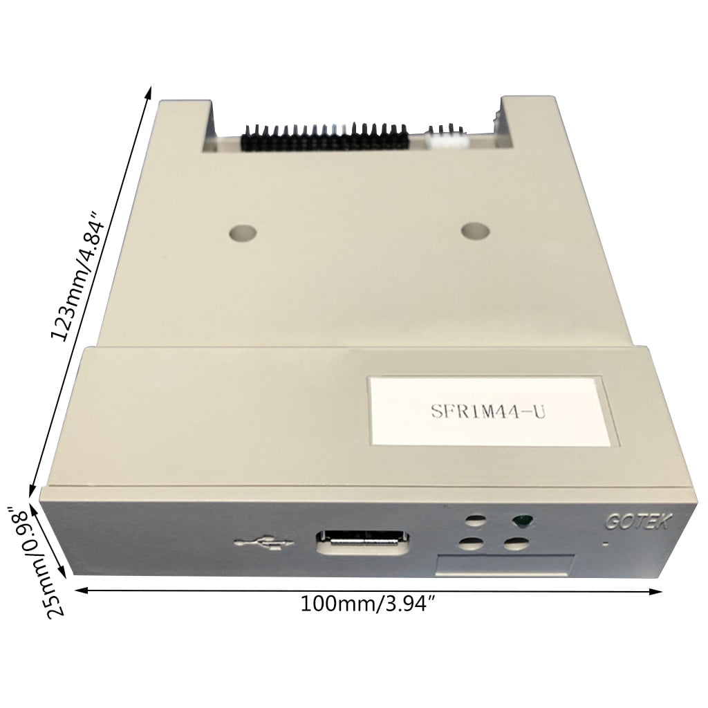 USB Floppy Disk Reader Drive 3.5in External 1.44 FDD Diskette Drive for 7/8/2000 Plug N for Play No for Extra