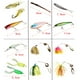 thumbnail image 3 of 22 piece Señuelos Cola inconfundible Pesca Cebo Gusanos 5 Colores Manejo Deportiva Atrapamiento Spoon Baits Zulema Kit de señuelos de pesca, 3 of 8