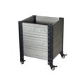thumbnail image 2 of Everbloom 17" x 19" x 24" Gray Black Wood, Plastic and Steel Planter Box, 2 of 7