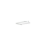 BarclayRectangular Shower Rod, w/Side