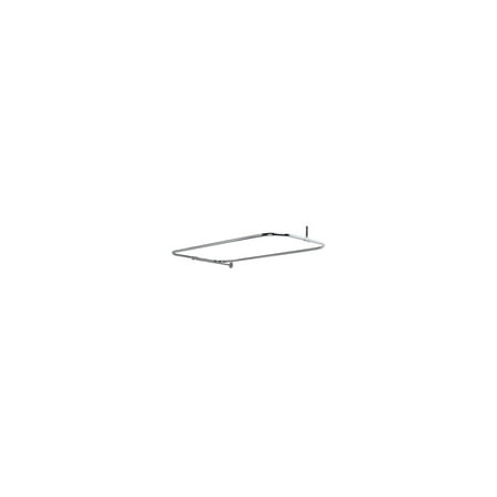 BarclayRectangular Shower Rod, w/Side