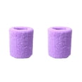 thumbnail image 3 of justharion Unisex Polyester Elastic Wristband Headband Set Solid Color Breathable Sports Basketball Sweatband, 3 of 6