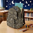 thumbnail image 3 of Garronmavis Brown Camo Dinosaur Skeleton Allover Print Children Backpack Combo, 17 Inch Prehistoric Theme Boys School Bag with Thermal Lunch Pack, Pen Case and Drink Bottle Holder, 3 of 8