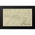 thumbnail image 2 of Baedeker 14x10 Black Modern Framed Museum Art Print Titled - Central Munchen Germany - Baedeker 1914, 2 of 5