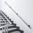 Loft Stair Wall Support Handrail Set, 13FT Decorative Iron Safety Rail ...