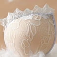 thumbnail image 4 of Yuanlong Womens Strapless Backless Bra Floral Lace Push Up Adhesive Bra Front Snap Closure Reusable Silicone Waterproof Bra, 4 of 4