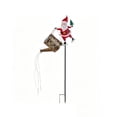 thumbnail image 2 of Yeciiwht Santa Claus Solar Watering Can Light – 32.7in Colorful Garden Stake Decoration Kettle Light, Outdoor Christmas Yard Lawn Light for Holiday Decor, 2 of 7