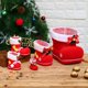 thumbnail image 1 of Calcetines navideños colgantes decorativos botas de caramelo bolsa de regalo creativa botas pequeñas bolsa de regalo pequeños adornos decoraciones navideñas, 1 of 1