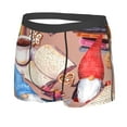 thumbnail image 2 of Kll Gnomes Books Tea Cups Men'S Cotton Boxer Briefs Underwear-Medium, 2 of 9