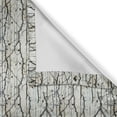 thumbnail image 3 of Ambesonne Botanical Valance & Curtain 3 Pcs Set, Dried Branches and Wood, 55"x24", Off White Dark Brown, 3 of 7
