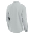 thumbnail image 3 of Men's Fanatics Gray San Francisco 49ers Front Office Long Sleeve Button-Up Shirt, 3 of 3