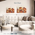 thumbnail image 4 of Elephant Stock Joyful Garden Wall Art - Horizontal Canvas Wall Art - Living Room Wall Decor - Floral And Botanical Canvas - Orange And Yellow Decor By Silvia Vassileva - 36" x 24", 4 of 8