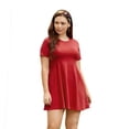 thumbnail image 1 of VESTIDO DAMA ROJO Mundo Terra 24321, 1 of 1