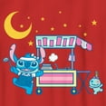 thumbnail image 2 of Boy's Lilo & Stitch Street Food Stitch Graphic Tee Red Medium, 2 of 4