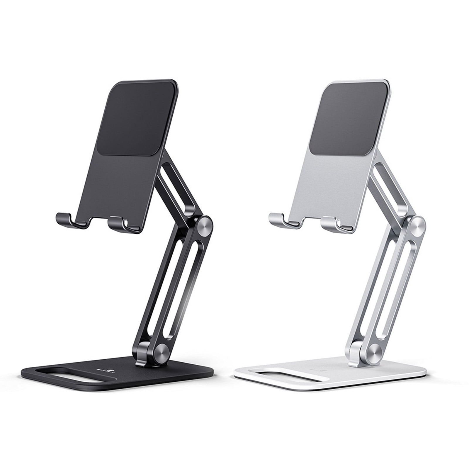 Adjustable Cell Phone Stand for Desk Foldable Multi-axis Phone Holder Non Slip Cradle Dock for 5-14'' Smartphones Tablet