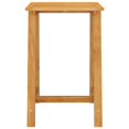 thumbnail image 2 of vidaXL 3 Piece Garden Bar Set with Cushions Brown, 2 of 5