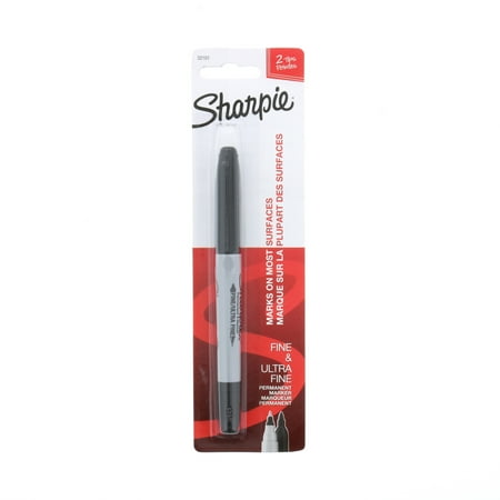 Rossignol Twin Tip - Sharpie® Twin Tip Permanent Marker, Black