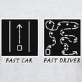 thumbnail image 3 of CafePress - Fast Car Fast Driver Light T Shirt - Men's Classic Graphic T-Shirt, 3 of 4