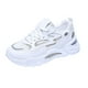 thumbnail image 1 of Zapatos de mujer jinwen PU cuero superior gimnasio zapatillas moda Blanco 36, 1 of 8