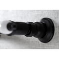 thumbnail image 4 of Kingston Brass KS3240PL Vintage Double-Handle Wall Mount Bathroom Faucet, Matte Black, 4 of 8
