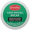Community Coffee Café Special Medium-Dark Roast Decaf Single Serve K-Cup Compatible Coffee Pods, 18 Count