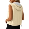 thumbnail image 3 of Ankola Women's Casual Zip Up Cargo Vest Lightweight Sleeveless Blazer Vest Jacket Tops Trendy Outwear, 3 of 7