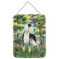 Carolines Treasures Saluki Aluminium Metal Wall or Door Hanging Prints, 16" x 12", Multicolor