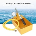 thumbnail image 4 of Pompe de Test de Pression d'Eau Hydraulique Manuelle 2,5mpa 25KG Outil de Test de Pression d'Eau Pompe de Test de Pression de Pipeline Outils de Pompes, 4 of 7