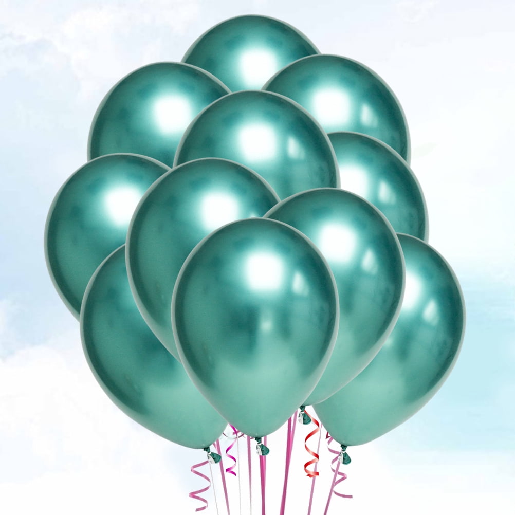 Chris.W Lot de 6 ballons en aluminium blanc en forme de nuage pour fête prénatale, fête d'anniversaire, décoration de mariage