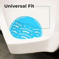 thumbnail image 3 of 10-pack Urinal Screen & Deodorizer - Urinal Screen, Strong Fragrance, Less Splash, Dirt, Perfumed Fits Most Urinal At Restaurants, Offices, Schools,, 3 of 5