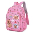 thumbnail image 3 of gcong Lightweight School Bookbag For Elementary Adjustable Straps Cute Backpack Red, 3 of 3
