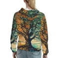 thumbnail image 7 of Easygdp Seasonal Tree Reflection Womens Casual Hoodies Sweatshirts Long Sleeve Pullover Fall Pullover Tops Outfits Winter Clothes-Large, 7 of 7