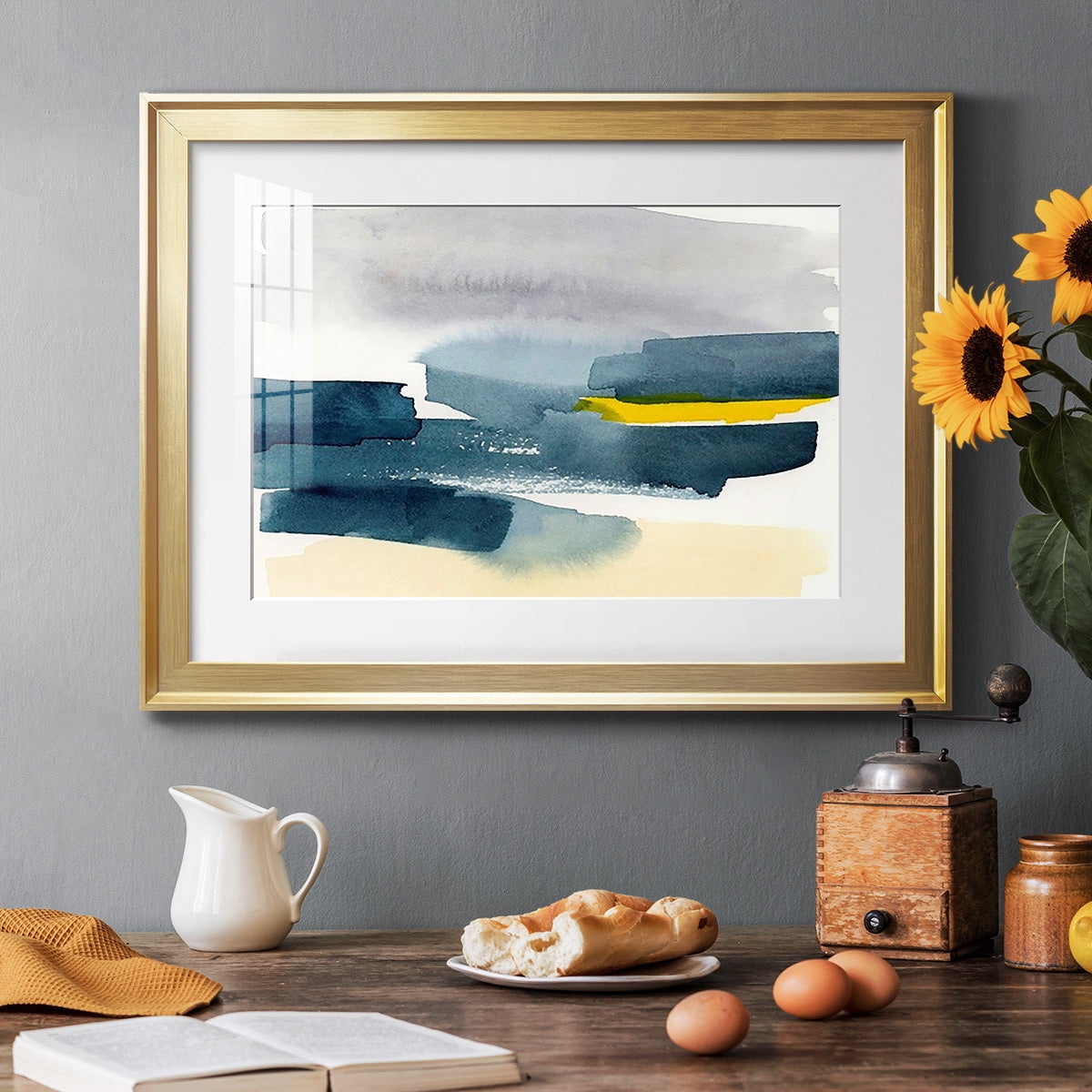Peeking Sunshine IV Premium Framed Print - Ready to Hang