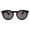 Black (Black), variant on Sunglasses Womens Round Horn Rim Keyhole Shades UV 400 Black, Black